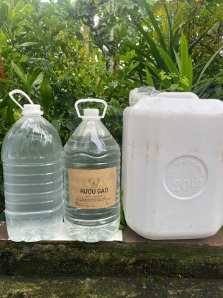 Rượu Gạo Quê Nguyên Chất 40 Vol 